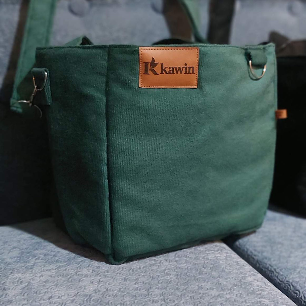 Bolso Matero de Gamuza Porta Termo