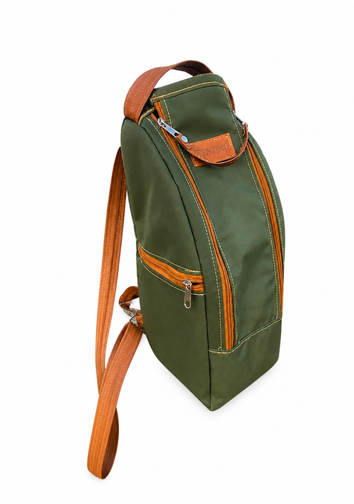 Mochila Morral Matera Cordura Verde Musgo Impermeable